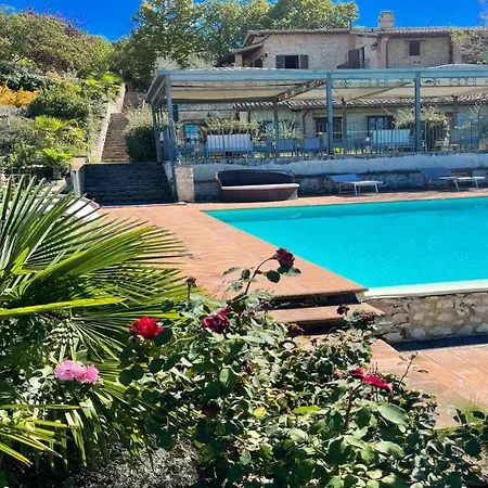 Wondrous Covered Veranda Besides Infinity Pool Jacuzzi In Magical Gardens *